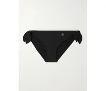 Embellished Bikini Briefs - Black
