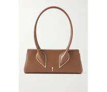 Venus Leather Shoulder Bag - Brown