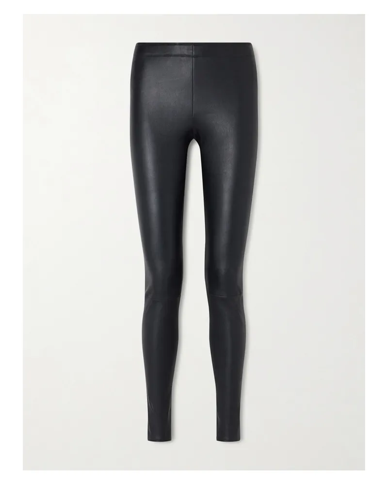 Stouls Carolyn Leather Leggings - Black Black