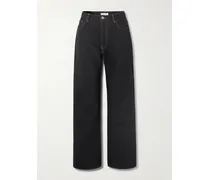 Straight-leg Jeans - Black