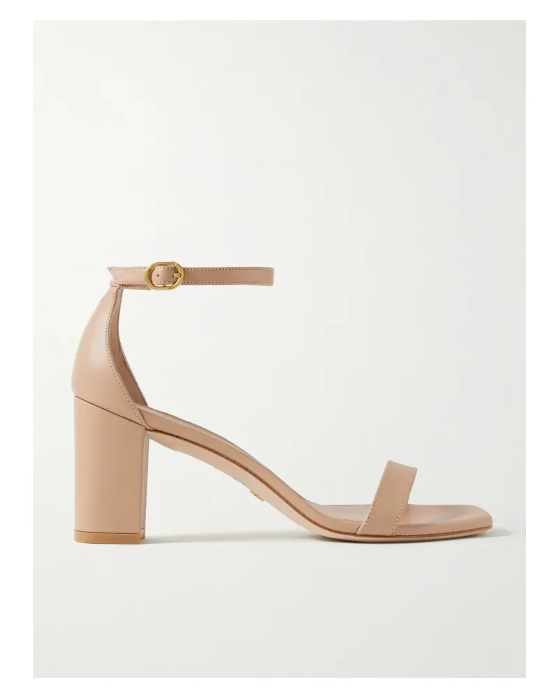 Stuart Weitzman Nudistcurve Sandalen Aus Leder - Pink Pink