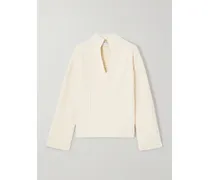Meron Ribbed Wool Sweater - Off-white