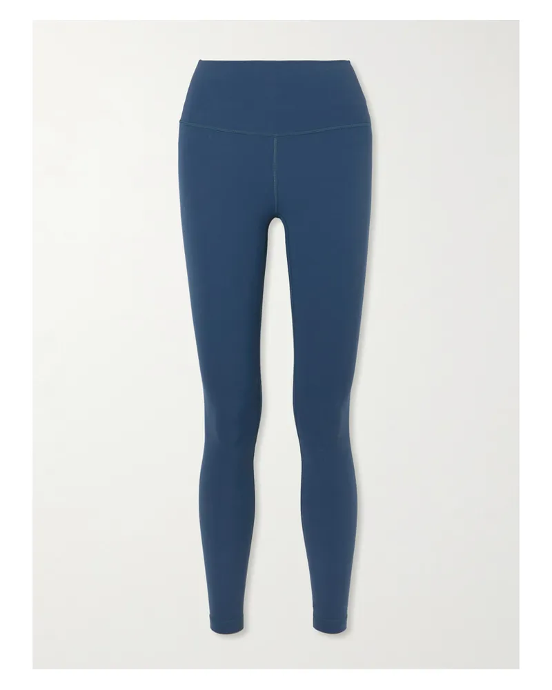 LULULEMON Align™ Ii Hoch Sitzende Leggings Aus Nulu™-material - Blau Blau