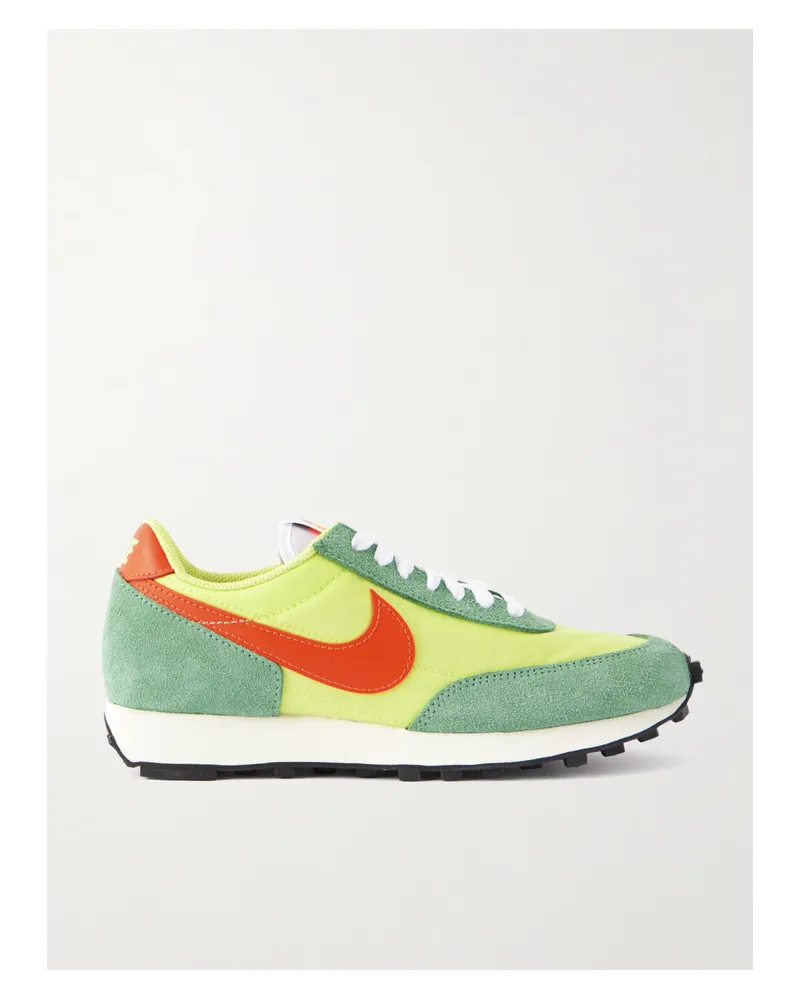 Nike Daybreak Sneakers Aus Mesh Mit Leder- Und Velourslederbesätzen - Grün Grün