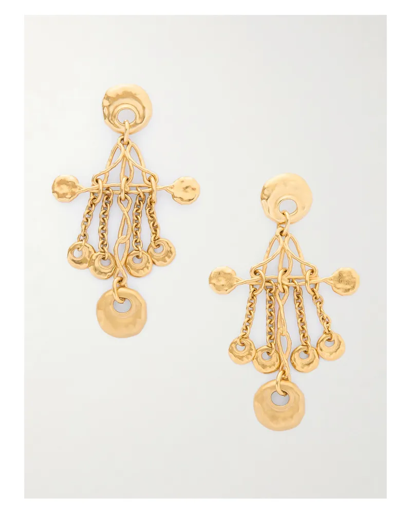 Chloé farbene Ohrringe Gold