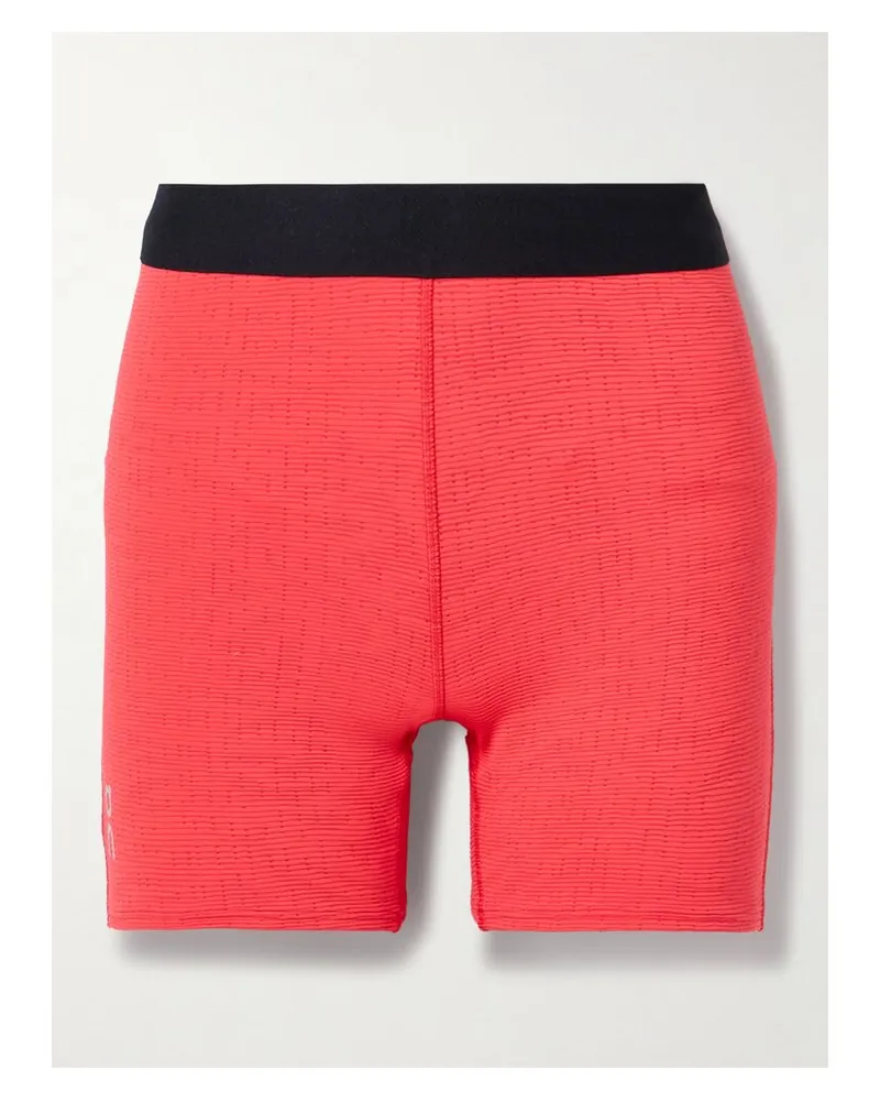 ON Pace Tights Shorts Aus Stretch-jersey - Rot Rot