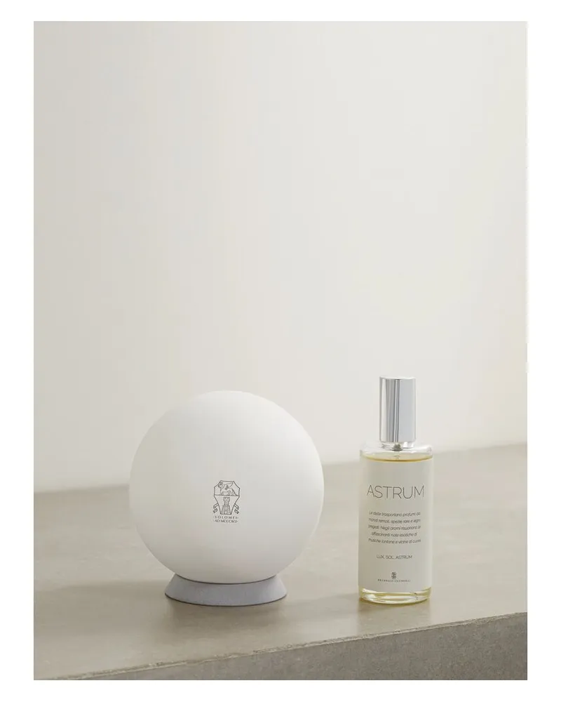 Brunello Cucinelli Astrum Sphere – Raumduft-set - Weiß Weiß