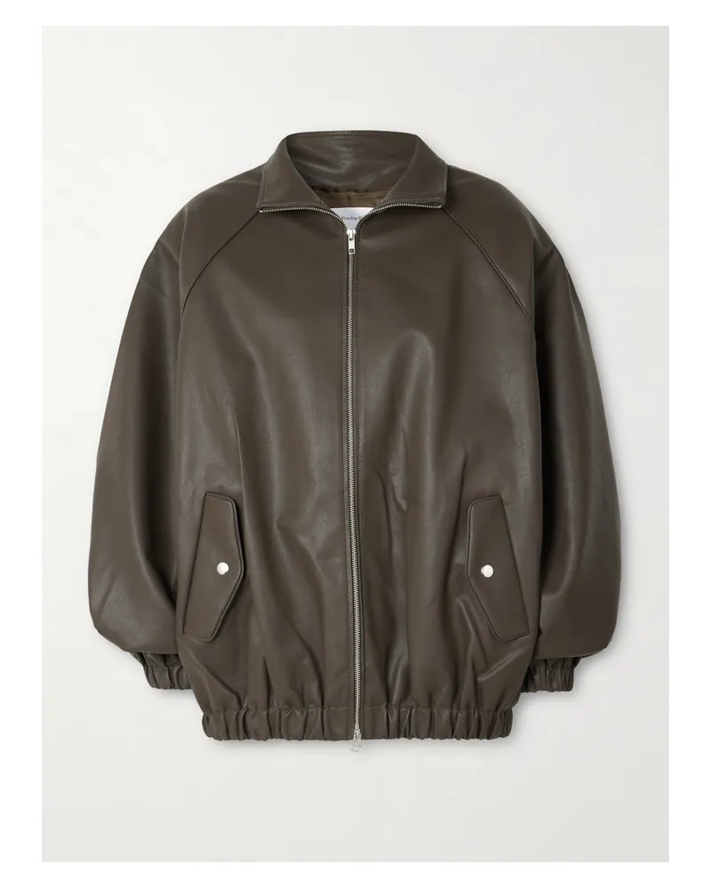 FRANKIE Shop Senta Oversized-bomberjacke - Grün Grün