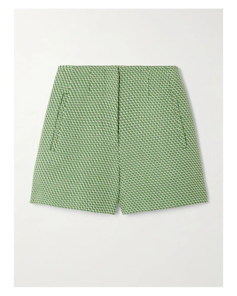 Veronica Beard Jazmin Shorts Aus Webstoff - Grün Grün
