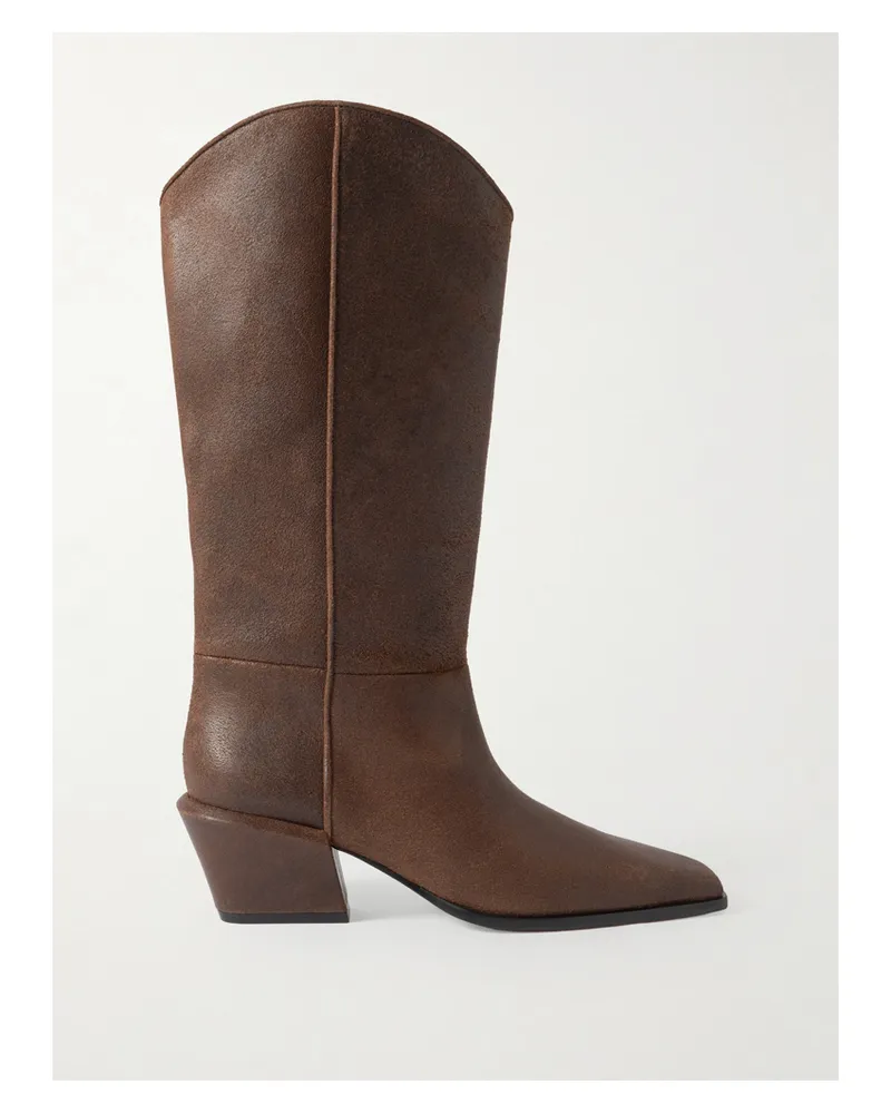 Paris Texas Bettina Cowboystiefel Aus Leder - Braun Braun