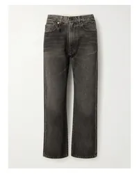 R13 Tief Sitzende Boyfriend-jeans in Distressed-optik Grau