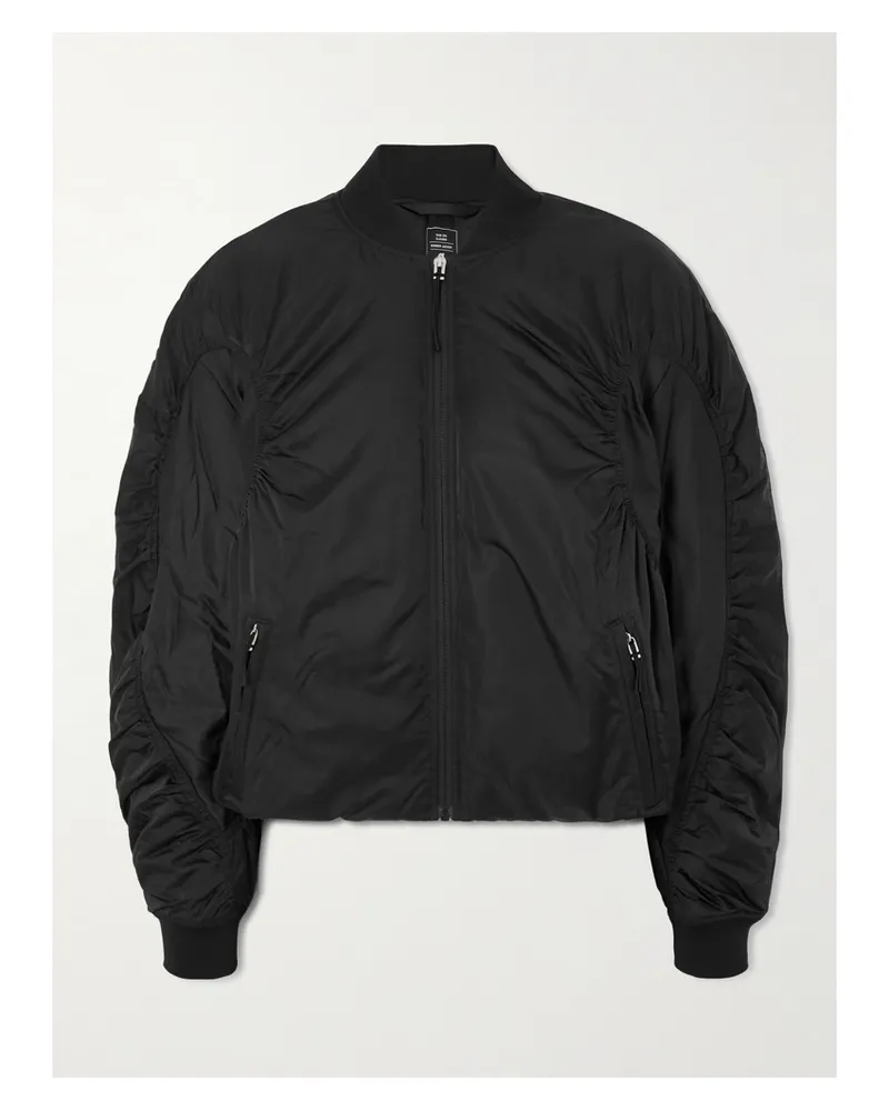 ON Zendaya Gloria Bomberjacke Aus Recyceltem Shell - Schwarz Schwarz