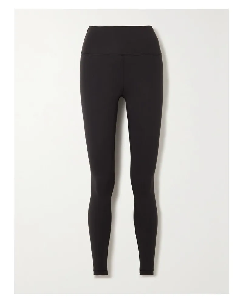 LULULEMON Wunder Train 63,5 Cm Hoch Sitzende Stretch-leggings - Schwarz Schwarz