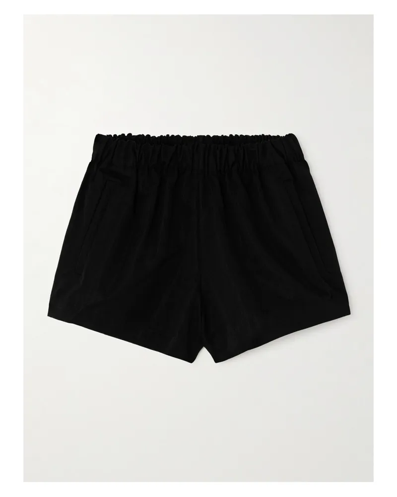 WARDROBE.NYC Shorts Aus Einer Baumwollmischung - Schwarz Schwarz