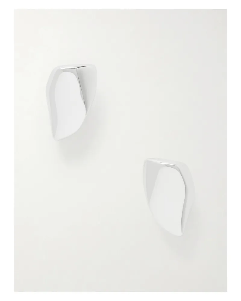 Bottega Veneta Silver Earrings Silver