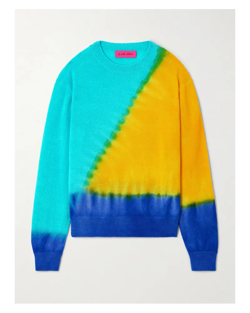 The Elder Statesman Tranquility Pullover Aus Kaschmir Mit Batikmuster - Mehrfarbig Mehrfarbig