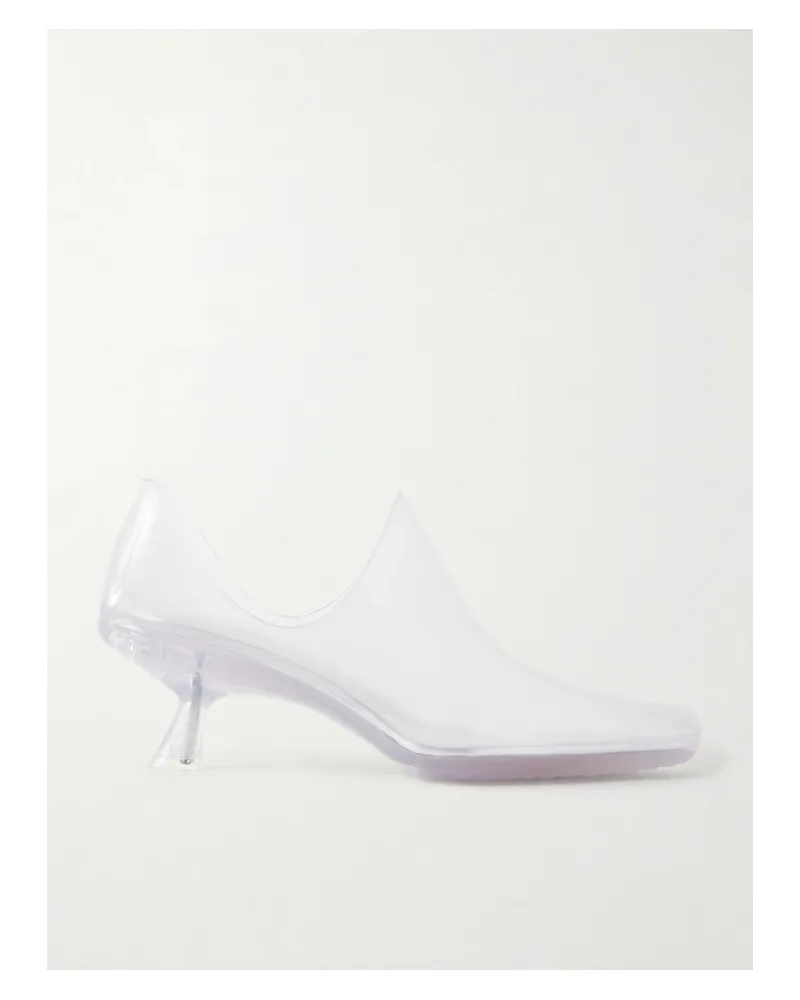 Loewe Emily Aqua Pvc Ankle Boots - Neutrals Neutrals