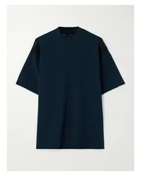 Stella McCartney T-shirt aus Strukturiertem Jersey Blau