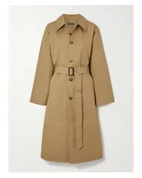 Ralph Lauren Trenchcoat aus Gabardine mit Gürtel Braun