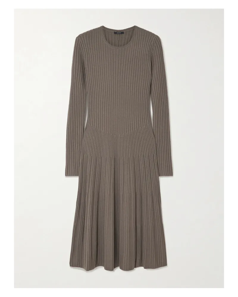 Joseph Midikleid Aus Gerippter Merinowolle - Neutral Neutral