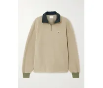 Sweatshirt Aus Fleece Mit Stickerei - Neutral