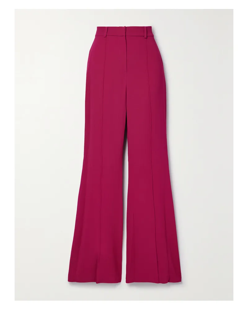 Elie Saab Schlaghose Aus Cady - Lila Lila