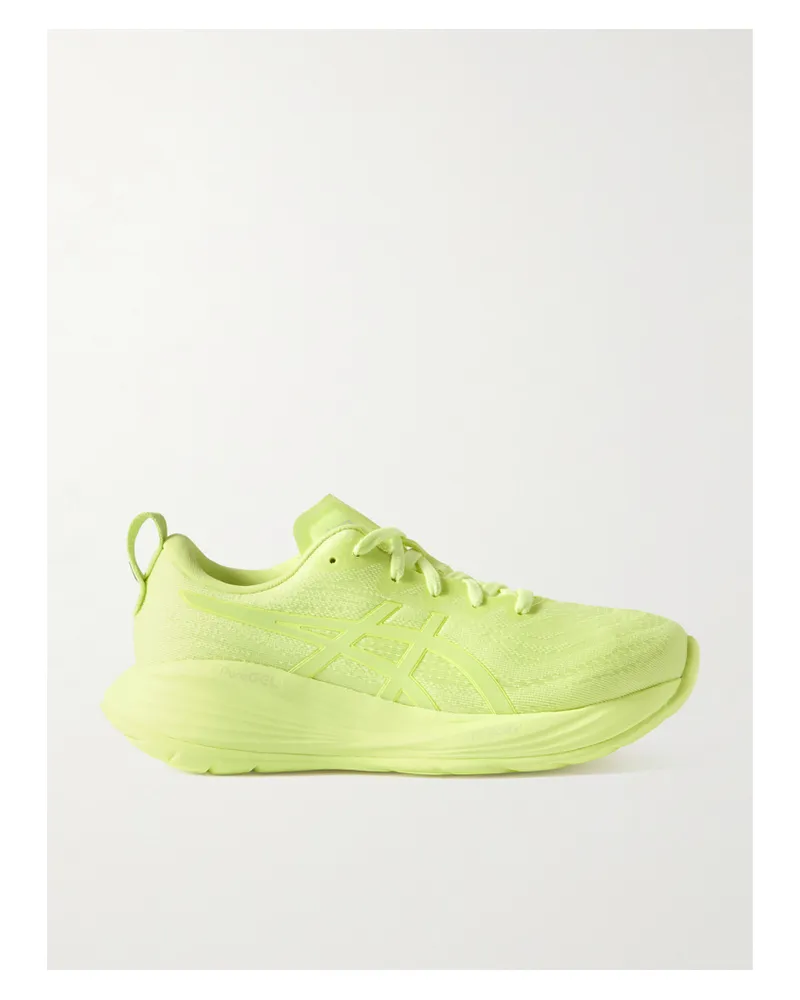 Asics Gel-cumulus 27 Sneakers Aus Mesh Mit Gummibesätzen - Gelb Gelb