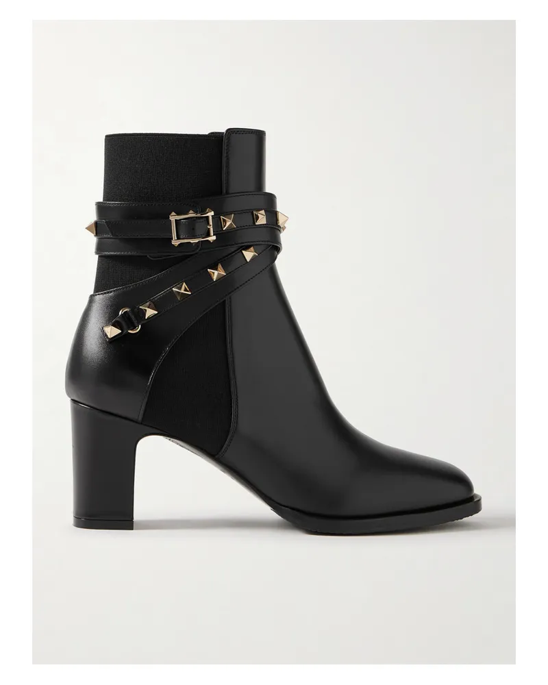 Valentino Garavani Rockstud Beatle 70 Ankle Boots aus Leder bei MyBestBrands shoppen