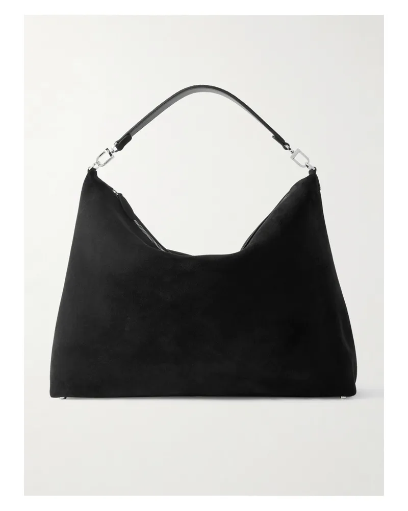 Totême Suede Tote - Black Black