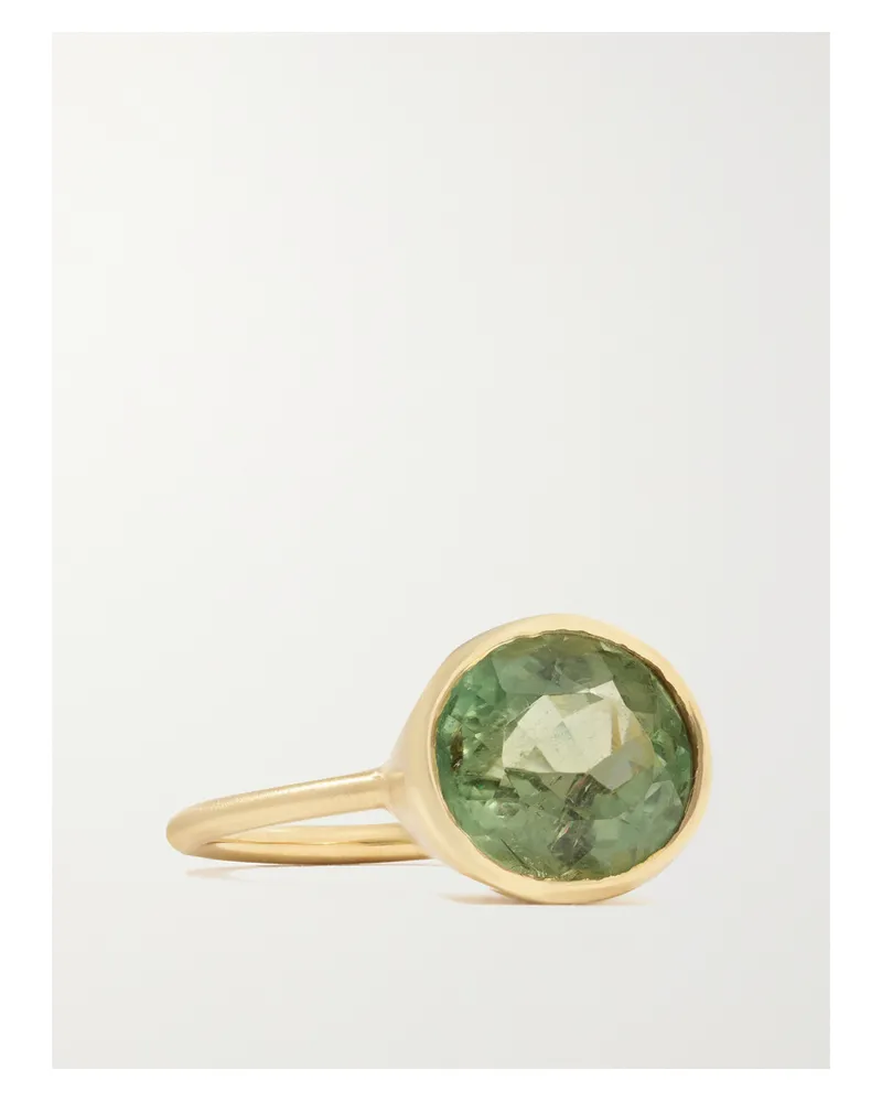 Irene Neuwirth Gemmy Gem 18-karat Gold Tourmaline Ring - Green Green