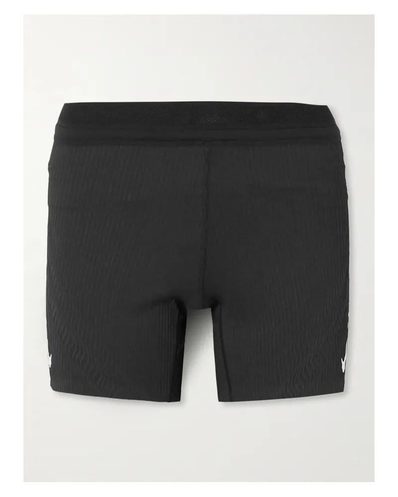 Nike Shorts Aus Jersey - Schwarz Schwarz