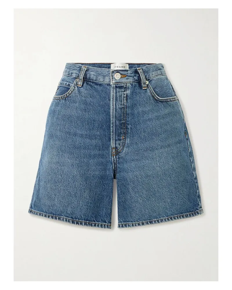 Frame Denim The Timeless Jeansshorts - Blau Blau