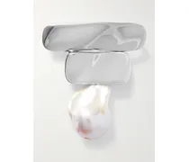 Ilona Recycled Sterling Silver Pearl Brooch