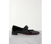 Sweet Jane Flache Schuhe Aus Lackleder - Schwarz