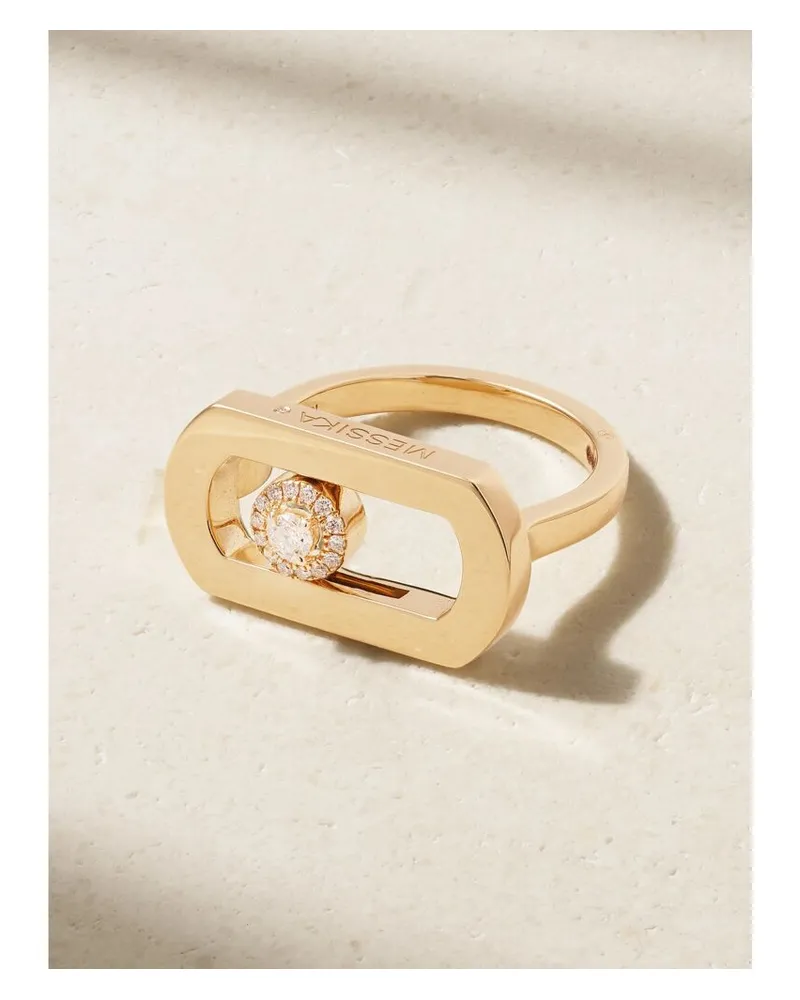 Messika So Move Ring Aus 18 Karat Gold Mit Diamanten Gold