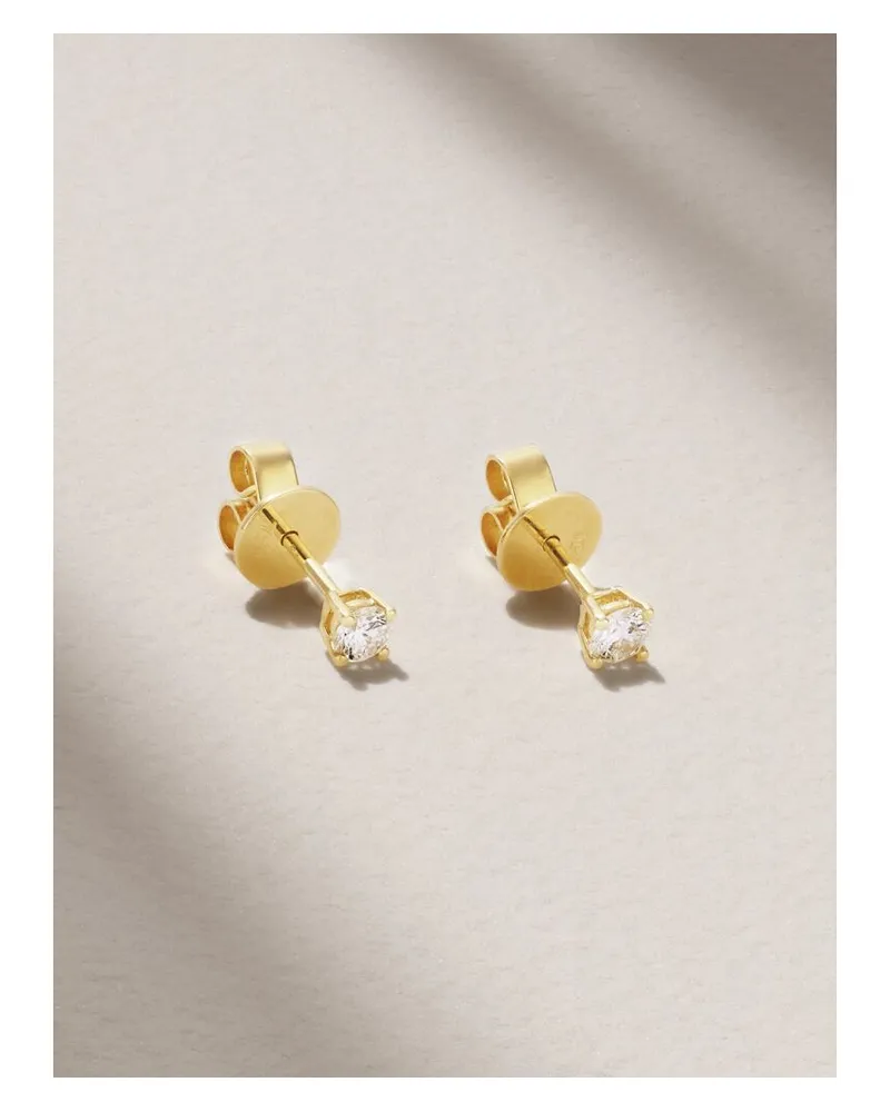 ANITA KO Ohrstecker Aus 18 karat Gold Mit Diamanten Gold