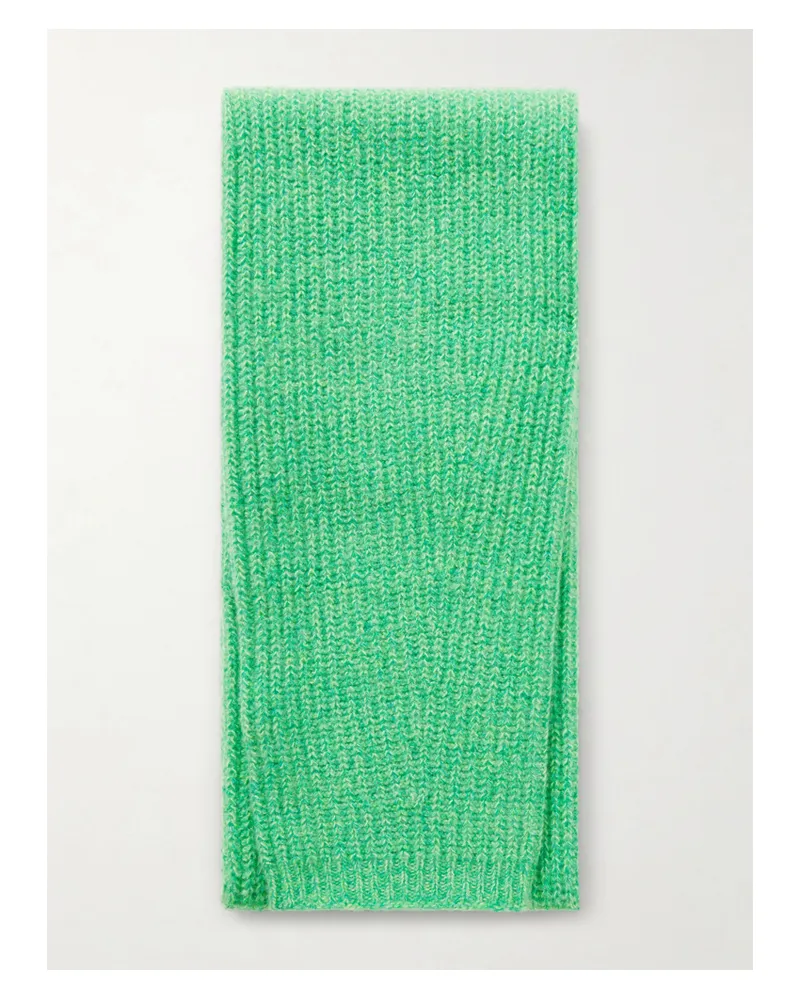 Lisa Yang Marseille Cashmere Scarf - Green Green