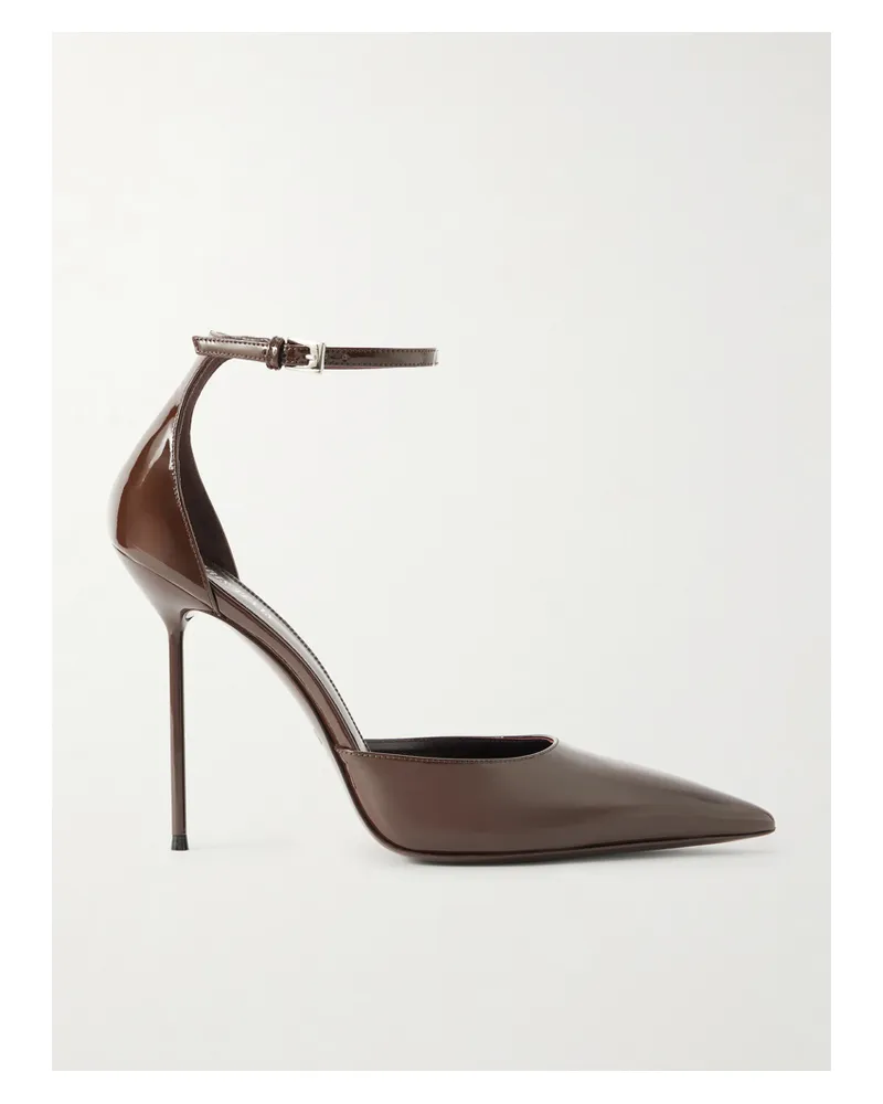 Paris Texas Lidia Patent-leather Pumps - Brown Brown