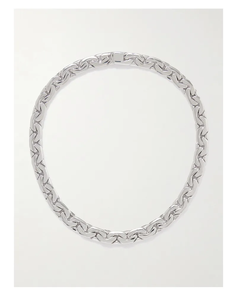Jennifer Fisher Tribeca Silberfarbene Kette Silber
