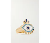 Queen Eye Ring aus 18 Karat