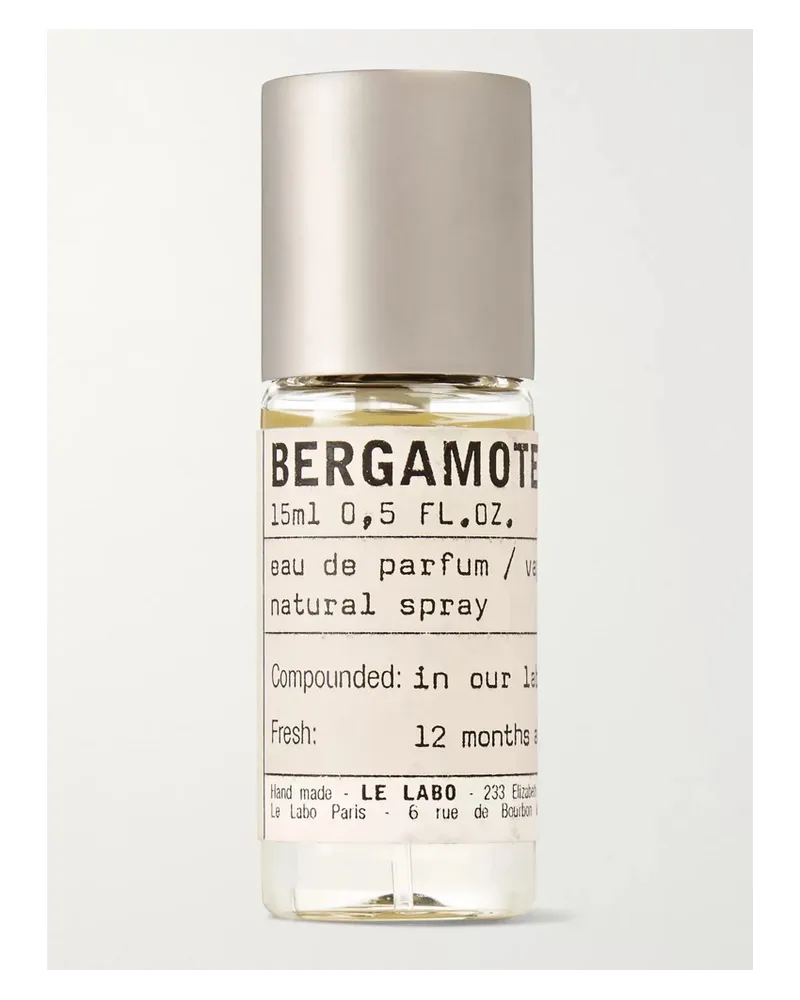 Le Labo Bergamote 22, 15 Ml – Eau De Parfum Farblos