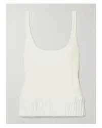 16ARLINGTON Keo Tanktop aus Geripptem Stretch-jersey Ecru