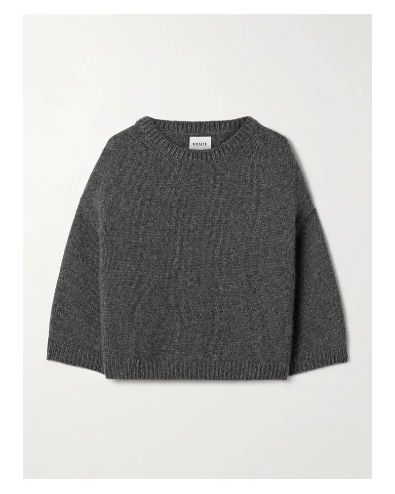 KHAITE Sabina Pullover Aus Kaschmir - Grau Grau