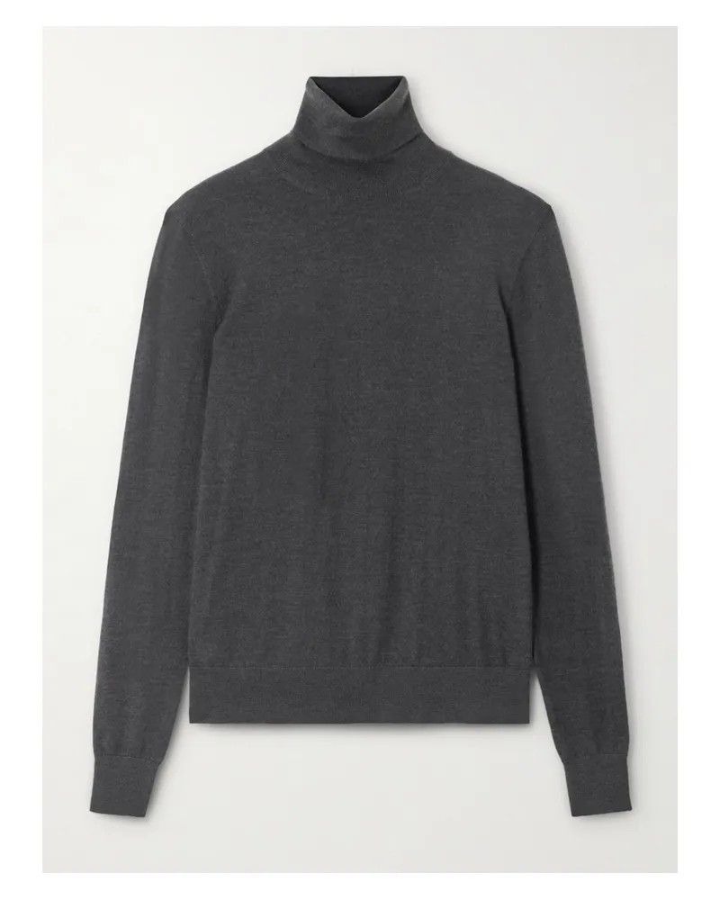 Ralph Lauren Rollkragenpullover Aus Kaschmir - Grau Grau