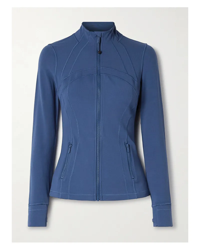 LULULEMON Define Jacke Aus Nulu™-material - Blau Blau