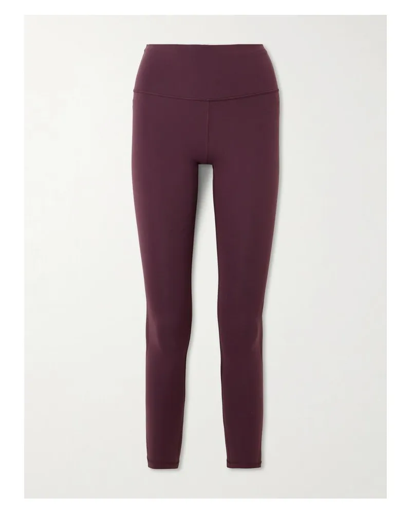 LULULEMON Wunder Train Hoch Sitzende Leggings – 63,5 Cm - Lila Lila
