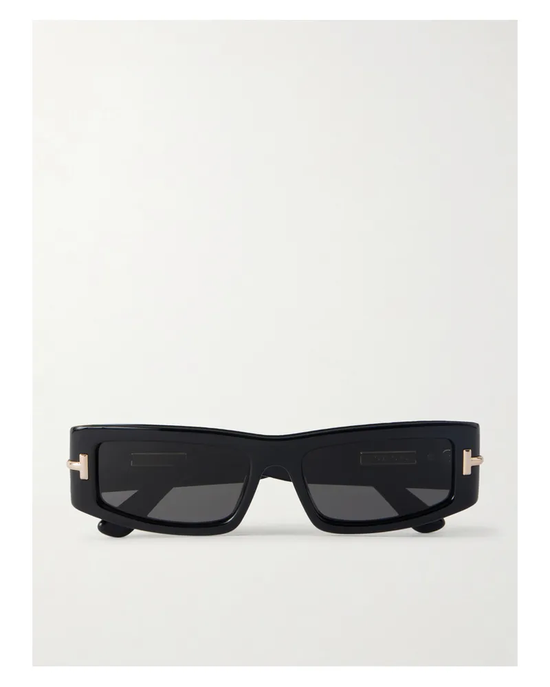 Tom Ford Square-frame Acetate Sunglasses - Black Black