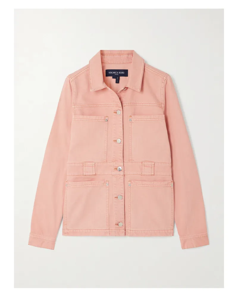 Veronica Beard Marvin Jeansjacke - Pink Pink