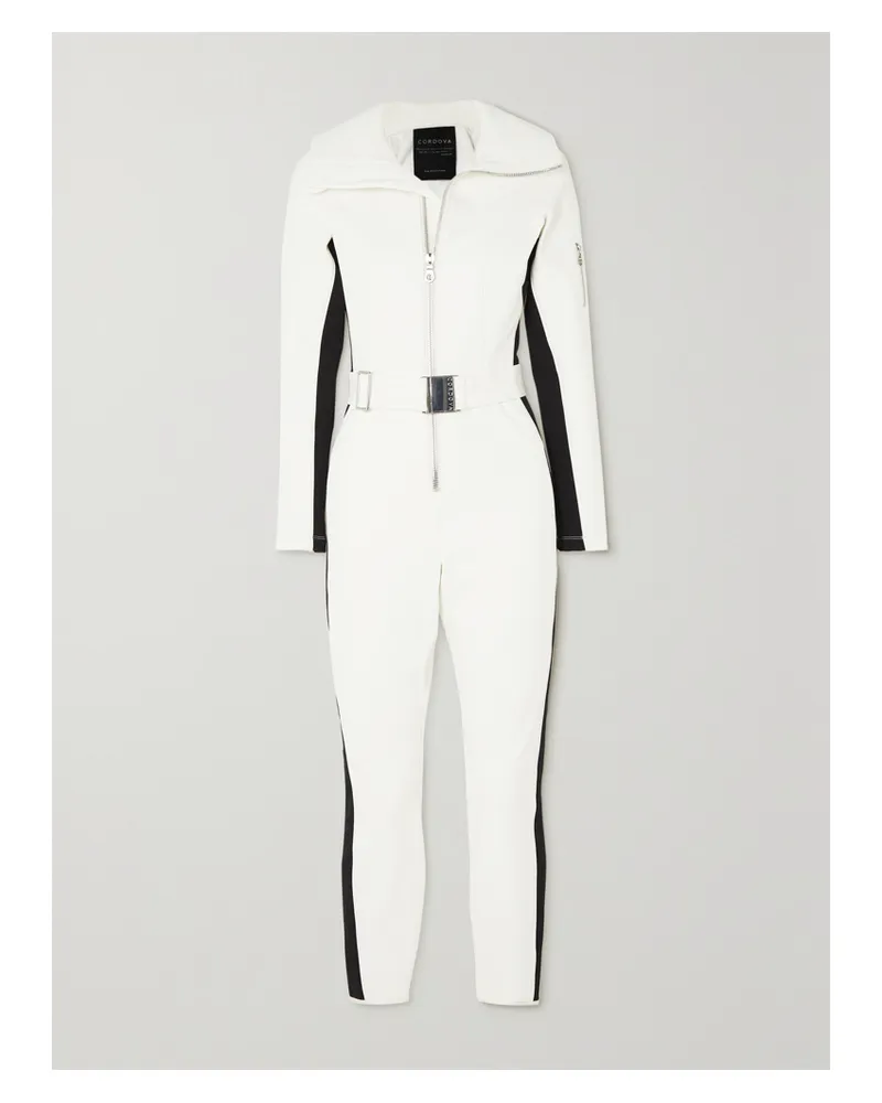 CORDOVA The Cordova Skianzug Mit Streifen - Elfenbein Elfenbein