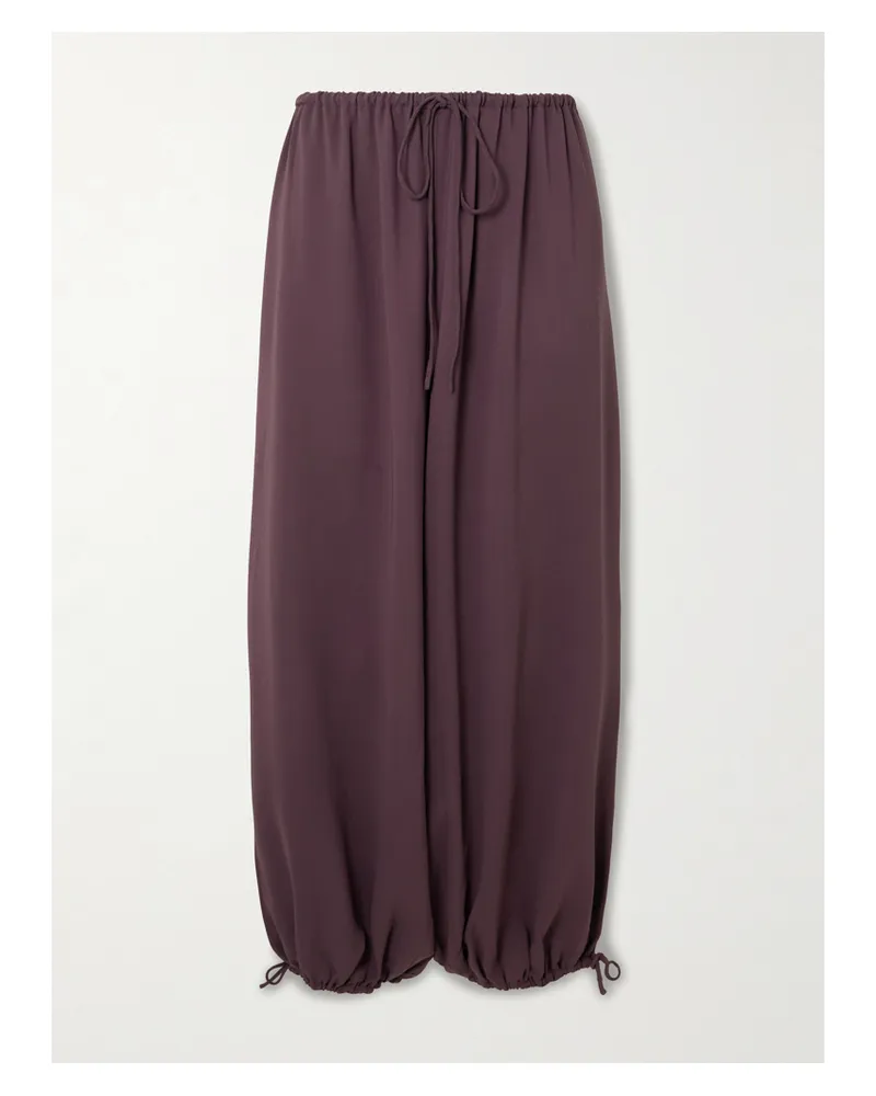 TOVE Estelia Hose Mit Weitem Bein Aus Webstoff - Lila Lila